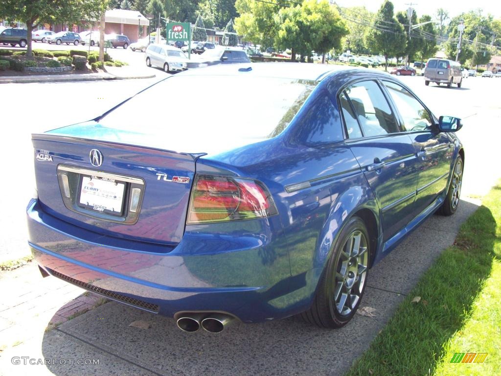 2007 TL 3.5 Type-S - Kinetic Blue Pearl / Ebony/Silver photo #5