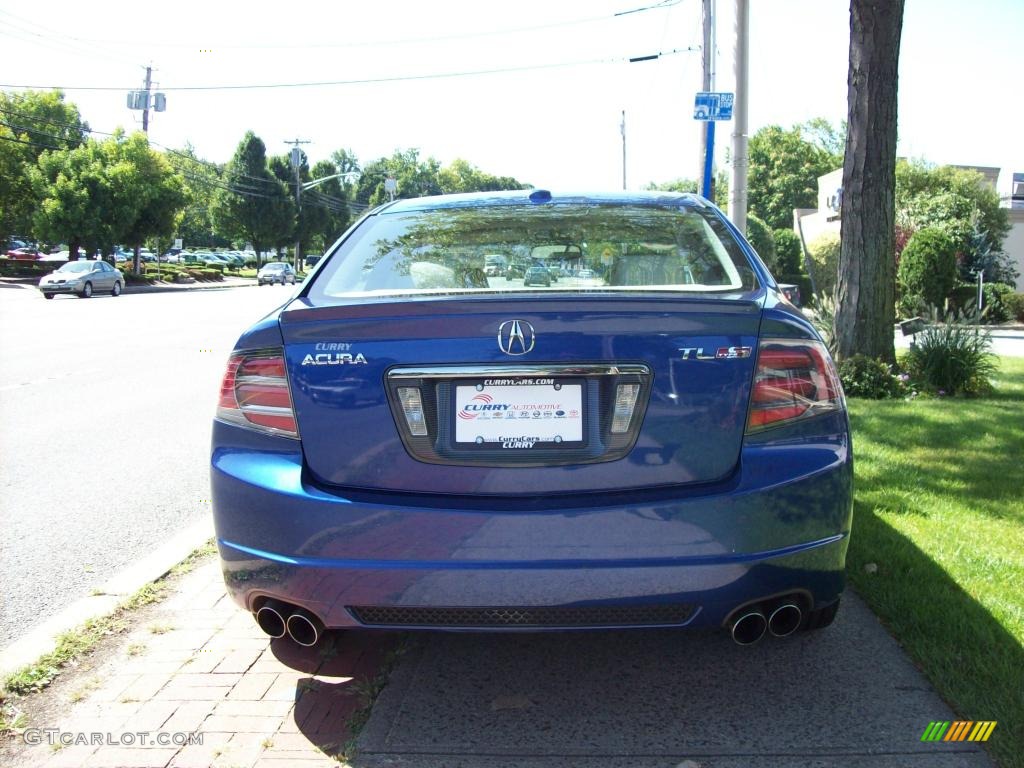 2007 TL 3.5 Type-S - Kinetic Blue Pearl / Ebony/Silver photo #6