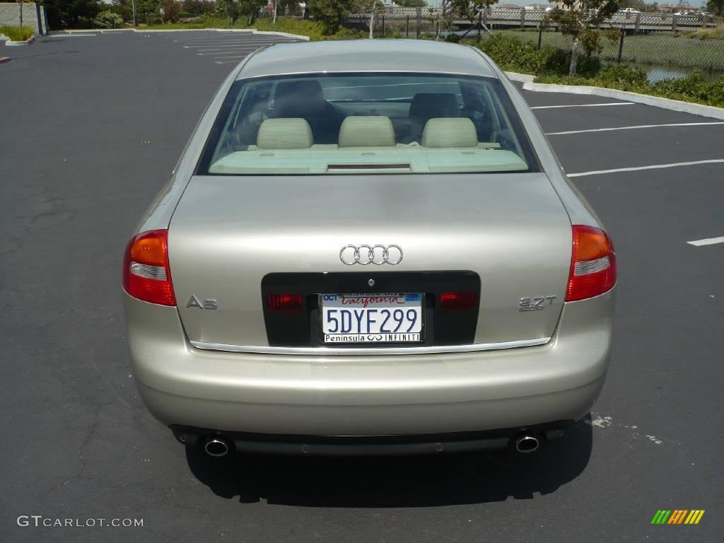 2002 Canvas Beige Metallic Audi A6 2.7T quattro Sedan #17253235 Photo #5 |  GTCarLot.com - Car Color Galleries