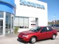 Cayenne Red Metallic 1996 Chevrolet Cavalier LS Sedan