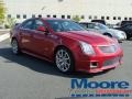 2009 Crystal Red Cadillac CTS -V Sedan  photo #14