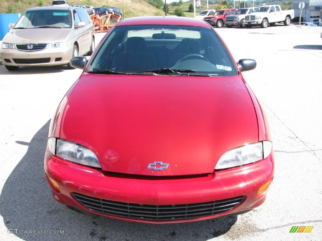 Cayenne Red Metallic 1996 Chevrolet Cavalier LS Sedan Exterior Photo #17274606