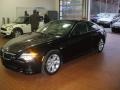 Jet Black - 6 Series 650i Coupe Photo No. 3