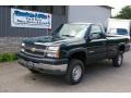 Dark Green Metallic 2004 Chevrolet Silverado 2500HD Regular Cab 4x4
