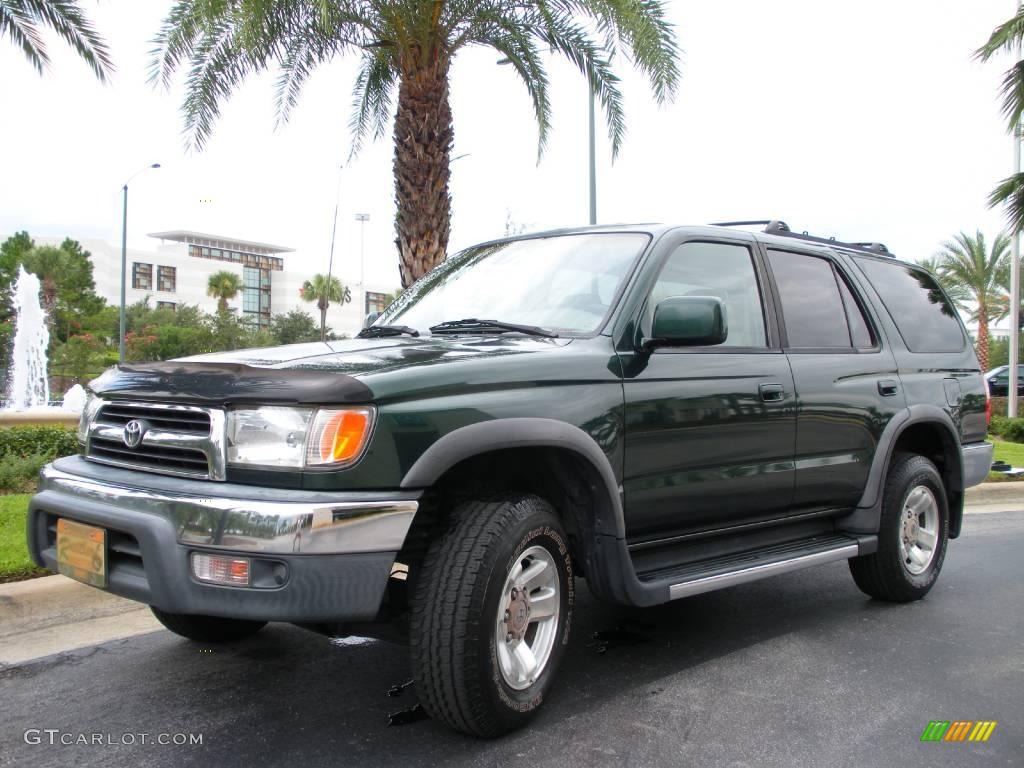 1999 4Runner SR5 - Imperial Jade Green Mica / Oak photo #2