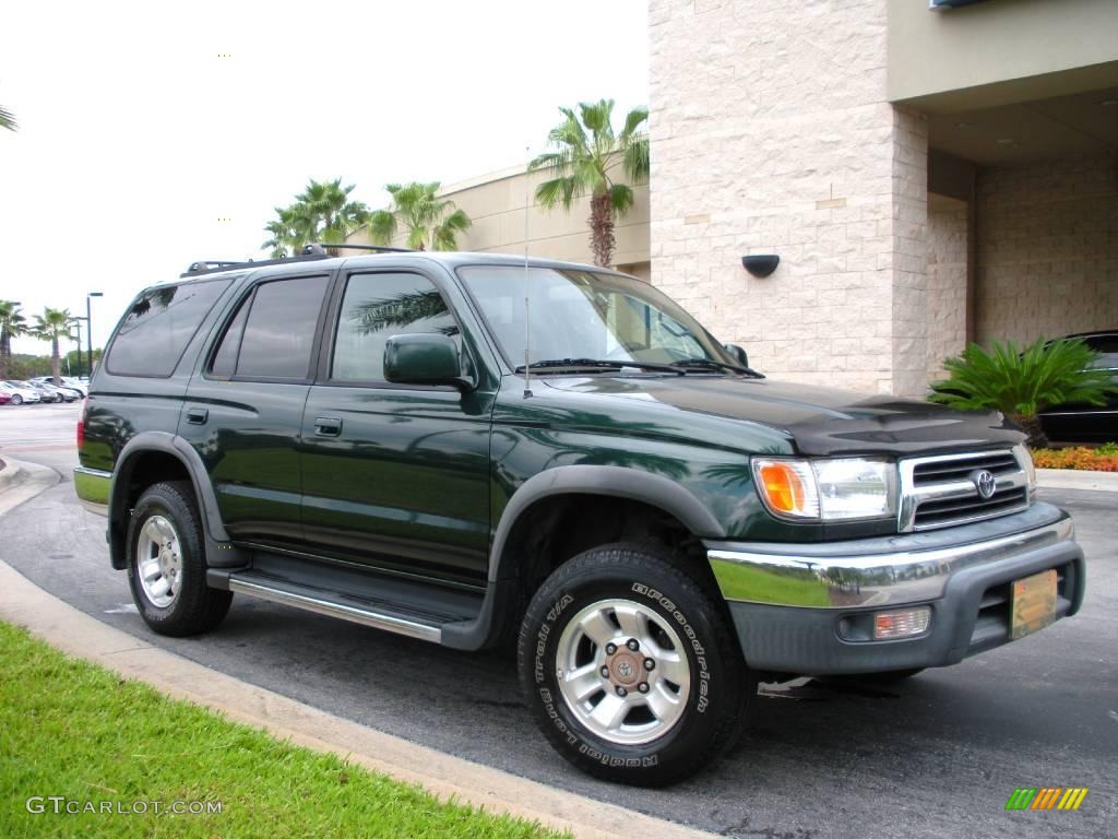 1999 4Runner SR5 - Imperial Jade Green Mica / Oak photo #4