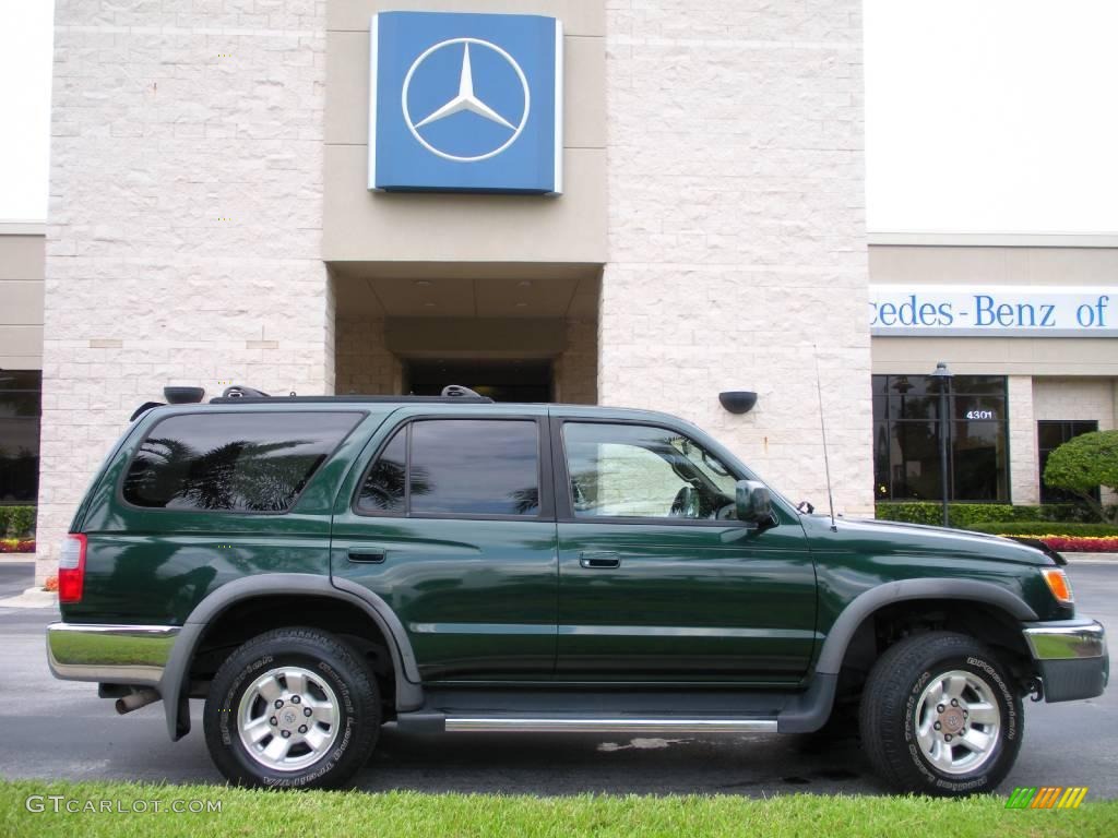 1999 4Runner SR5 - Imperial Jade Green Mica / Oak photo #5