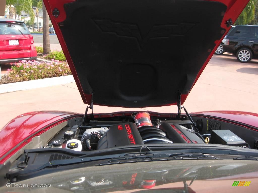 2008 Corvette Coupe - Crystal Red Metallic / Ebony photo #12