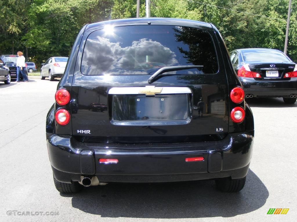 2007 HHR LS - Black / Ebony Black photo #17