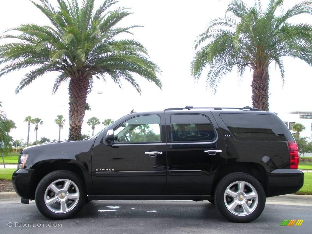 2007 Tahoe LTZ - Black / Ebony photo #1