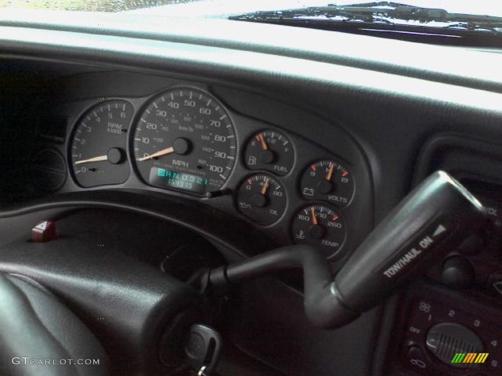 2002 Silverado 1500 Extended Cab - Summit White / Graphite Gray photo #10