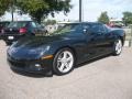 2009 Black Chevrolet Corvette Coupe  photo #3