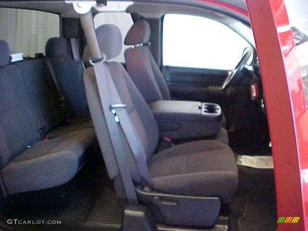 2007 Silverado 1500 LT Extended Cab - Victory Red / Ebony Black photo #9