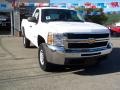 Summit White - Silverado 3500HD Work Truck Regular Cab 4x4 Photo No. 2