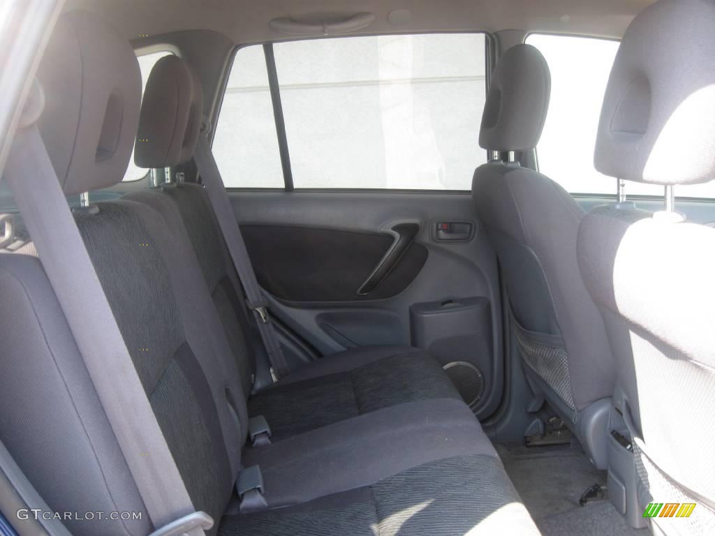 2003 RAV4 4WD - Spectra Blue Mica / Gray photo #5