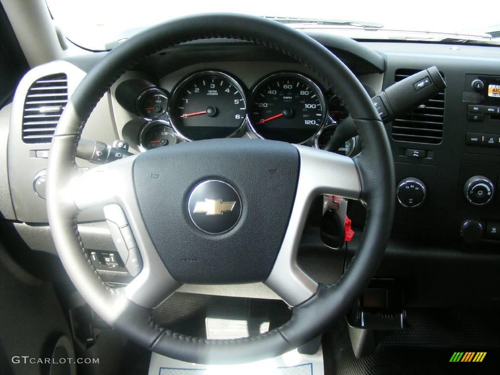 2009 Silverado 2500HD LT Crew Cab 4x4 - Summit White / Ebony photo #12