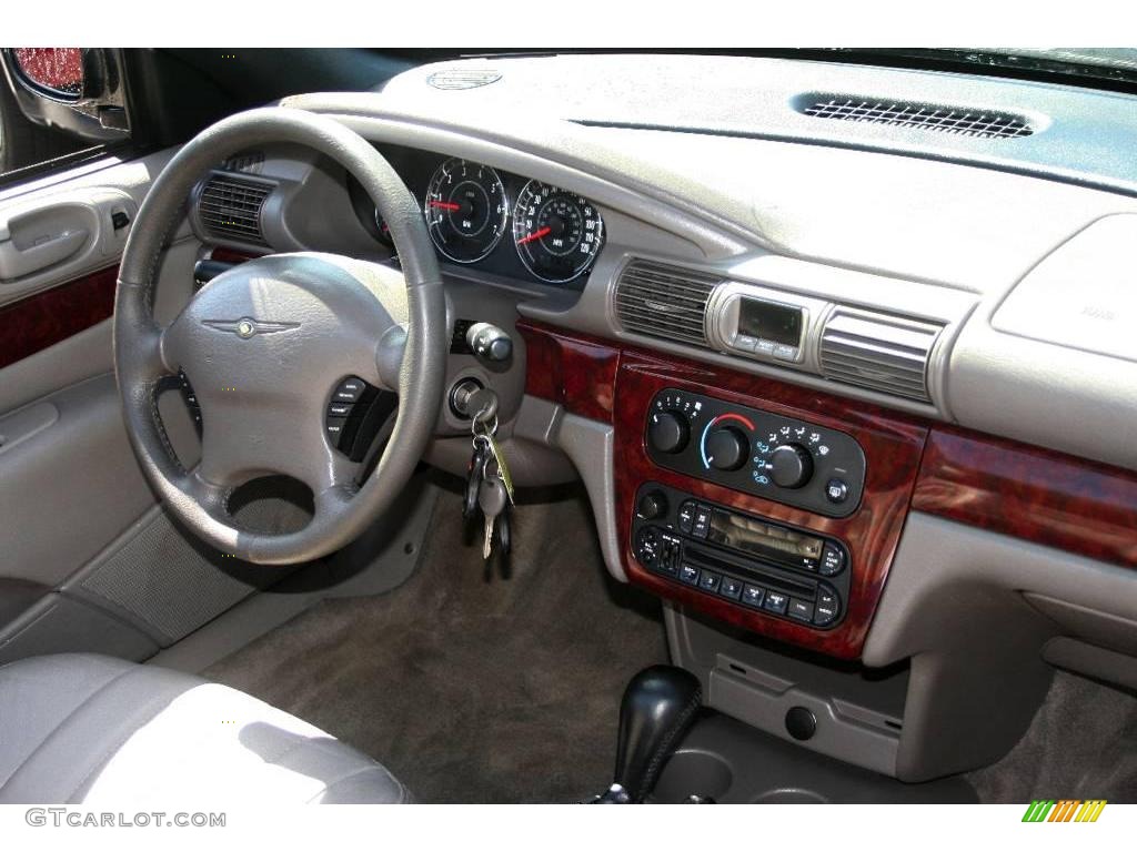 2002 Sebring LXi Convertible - Black / Dark Slate Gray photo #10