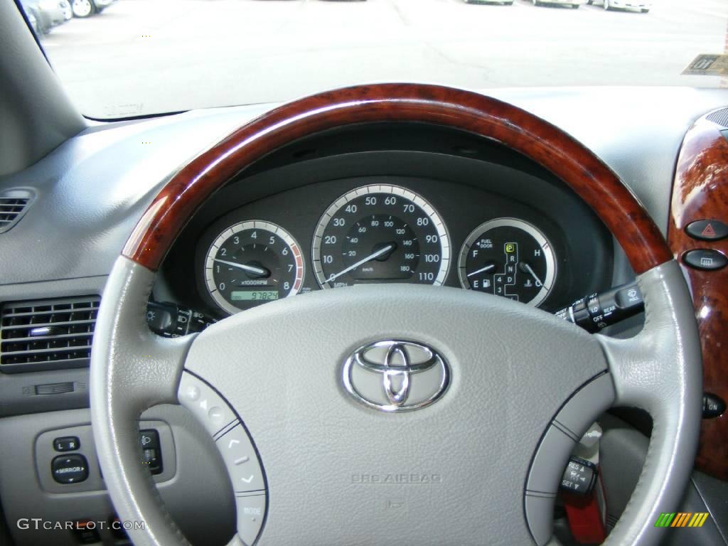 2005 Sienna XLE Limited - Stratosphere Mica / Stone photo #11