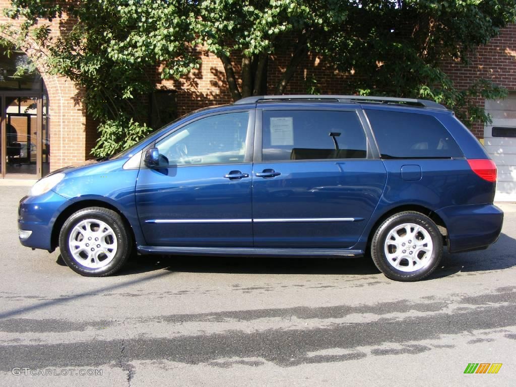 2005 Sienna XLE Limited - Stratosphere Mica / Stone photo #24