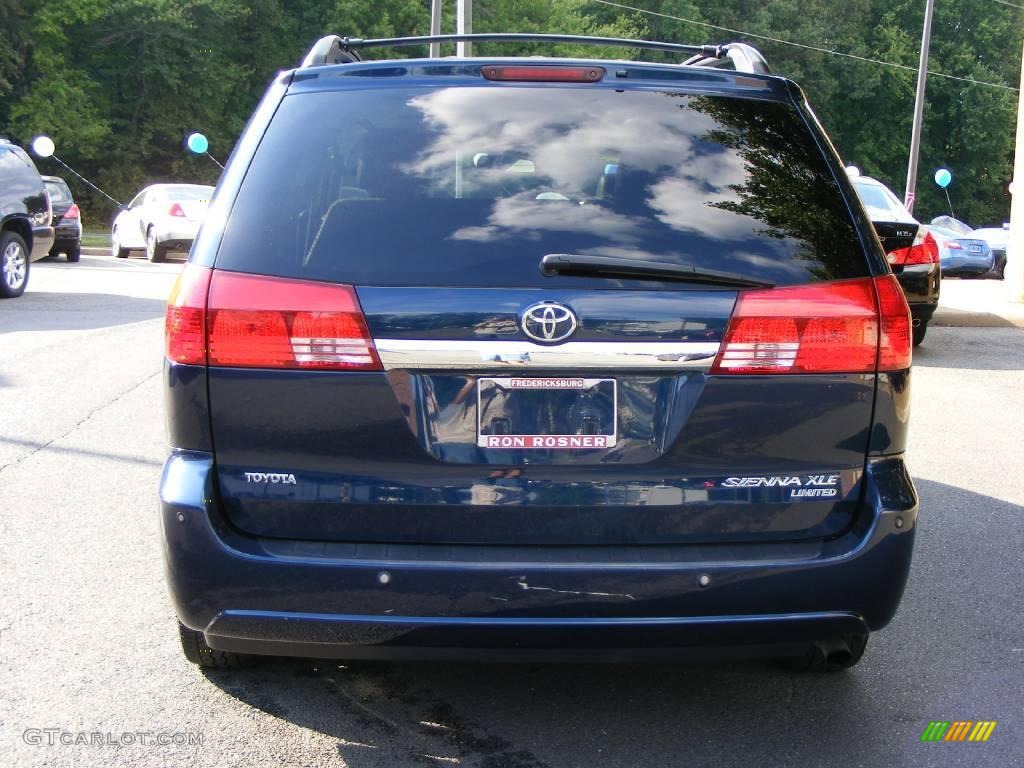 2005 Sienna XLE Limited - Stratosphere Mica / Stone photo #25