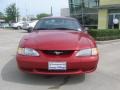 1995 Laser Red Metallic Ford Mustang V6 Coupe  photo #5