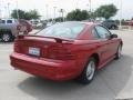 1995 Laser Red Metallic Ford Mustang V6 Coupe  photo #11
