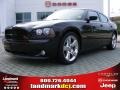 2008 Brilliant Black Crystal Pearl Dodge Charger R/T  photo #1