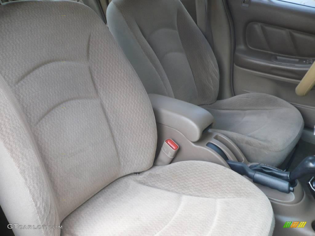 2001 Stratus SE Sedan - Deep Indigo Blue Metallic / Sandstone photo #8