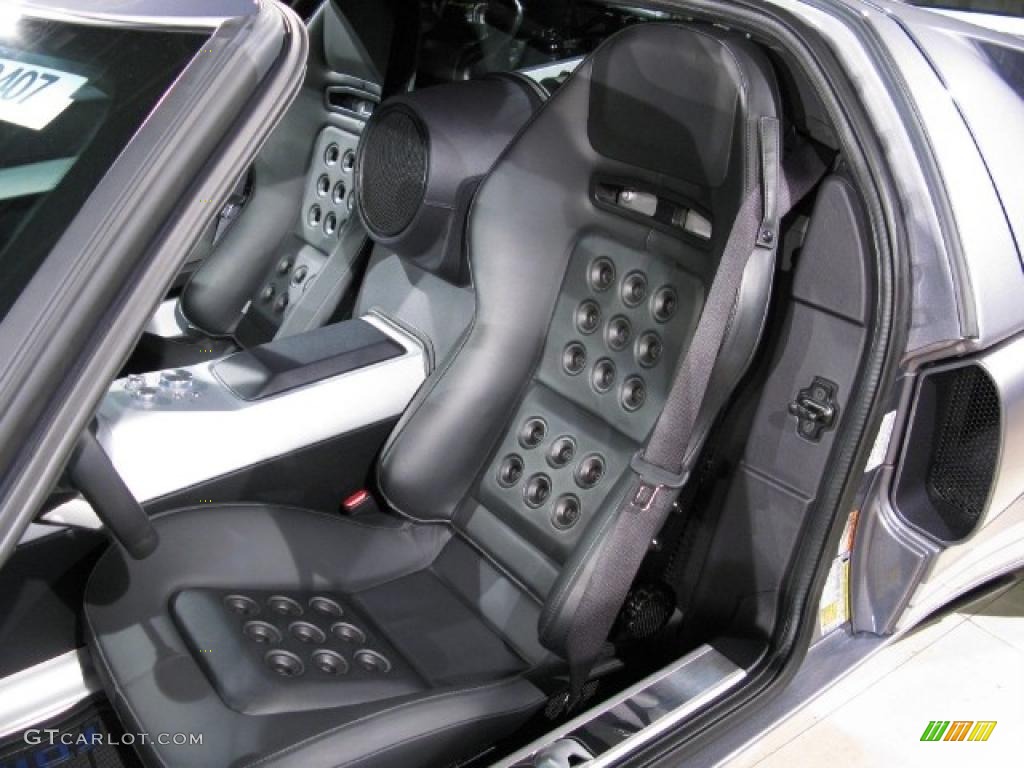 Ebony Black Interior 2006 Ford GT Standard GT Model Photo #17283662
