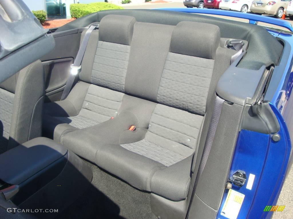 2006 Mustang GT Deluxe Convertible - Vista Blue Metallic / Dark Charcoal photo #60