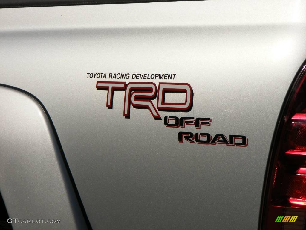2008 Tacoma V6 TRD Double Cab 4x4 - Silver Streak Mica / Graphite Gray photo #18