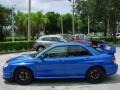 2007 WR Blue Pearl Subaru Impreza WRX STi  photo #6