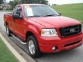 Bright Red - F150 STX Regular Cab Photo No. 4