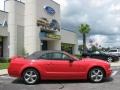 2006 Torch Red Ford Mustang GT Premium Convertible  photo #2