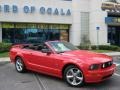 2006 Torch Red Ford Mustang GT Premium Convertible  photo #14