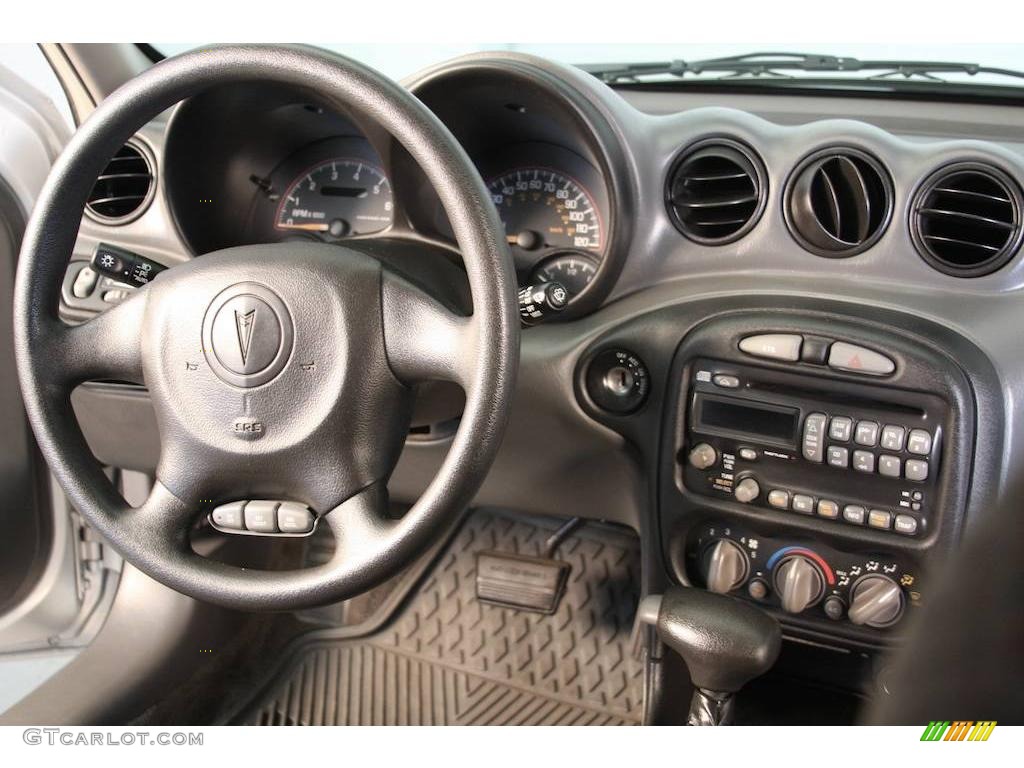 2001 Grand Am SE Coupe - Galaxy Silver Metallic / Dark Pewter photo #6