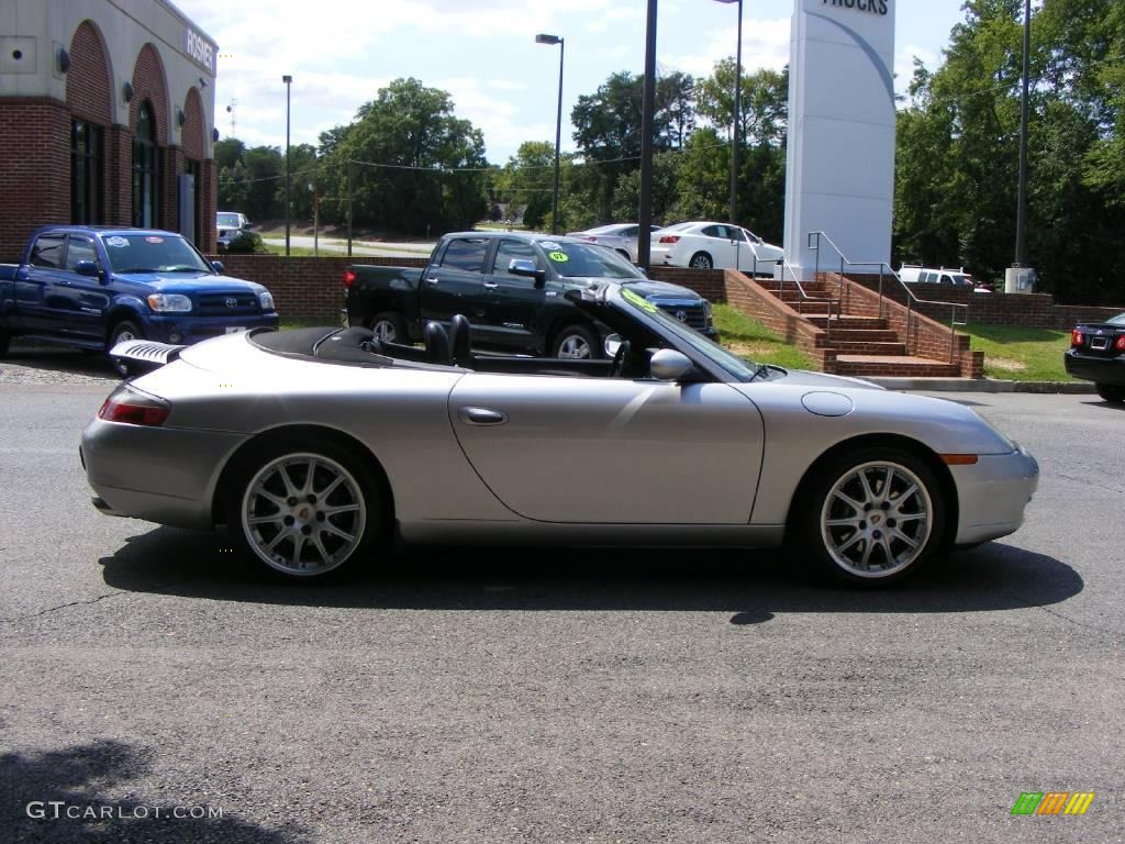 1999 911 Carrera Cabriolet - Arctic Silver Metallic / Black photo #20