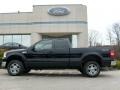 2008 Black Ford F150 XLT SuperCab 4x4  photo #1