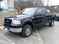 2008 Black Ford F150 XLT SuperCab 4x4  photo #7