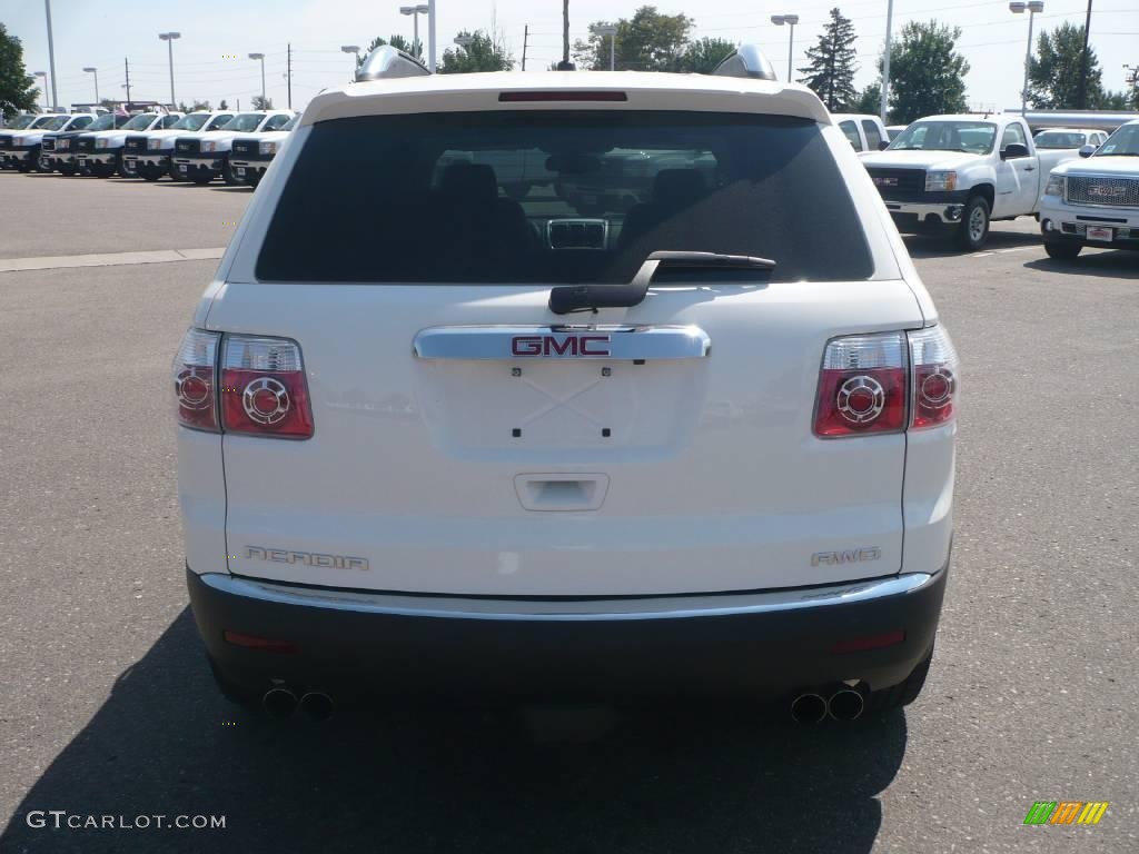 2009 Acadia SLT AWD - Summit White / Light Titanium photo #5