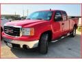 2007 Fire Red GMC Sierra 1500 SLE Extended Cab  photo #1