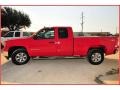 2007 Fire Red GMC Sierra 1500 SLE Extended Cab  photo #2
