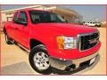 2007 Fire Red GMC Sierra 1500 SLE Extended Cab  photo #10