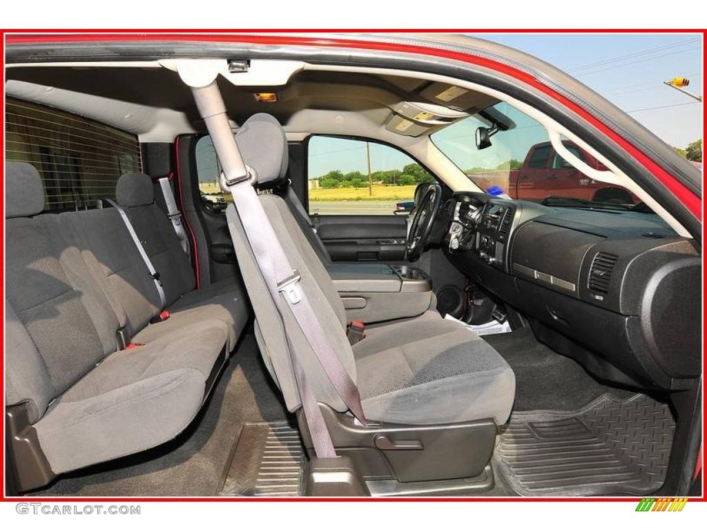 2007 Sierra 1500 SLE Extended Cab - Fire Red / Ebony Black photo #22