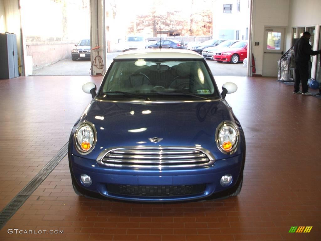 2007 Cooper Hardtop - Lightning Blue Metallic / Grey/Carbon Black photo #10