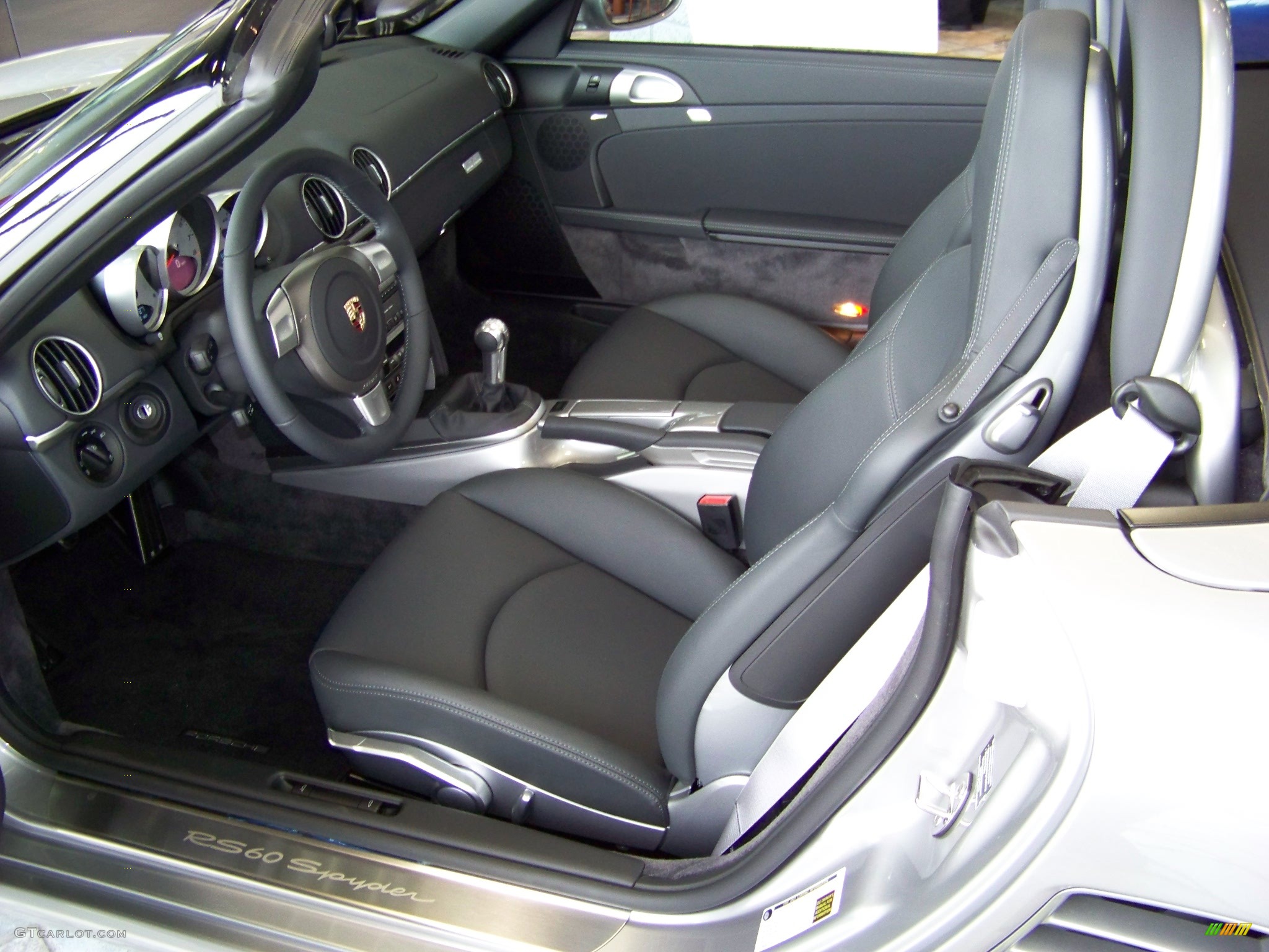 2008 Boxster RS 60 Spyder - GT Silver Metallic / Black photo #5