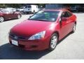 2007 San Marino Red Honda Accord EX Coupe  photo #19