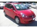 2008 Milano Red Honda Fit Hatchback  photo #1