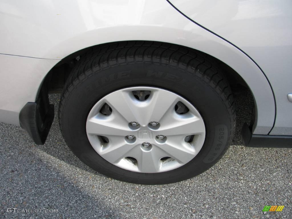 2003 Accord LX Sedan - Satin Silver Metallic / Black photo #8