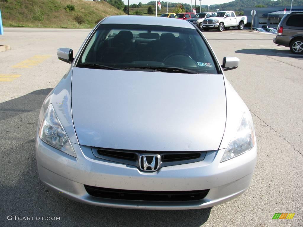 2003 Accord LX Sedan - Satin Silver Metallic / Black photo #10